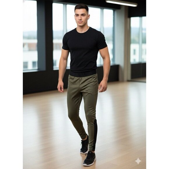 True Religion Green Mesh Logo Waistband Leggings Sz S NWT Fall Winter Casual - Picture 1 of 5